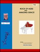 Rock of Ages with Amazing Grace piano sheet music cover